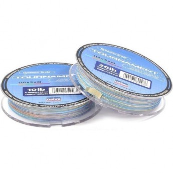 Плетеная леска DAIWA Tournament Accu dept / TN AC - 15 Lb (300м) (многоцветная)