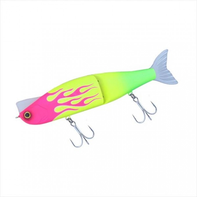 Воблер DIAWA MORETHAN LAZY FASHAD J170.5F PINK FIRE BANANA 07403140